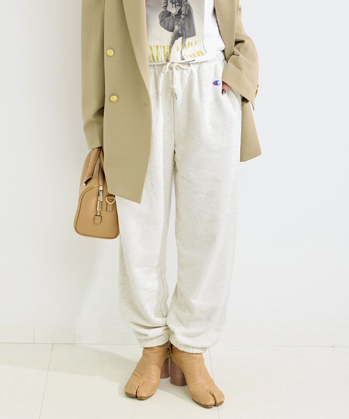 Champion(チャンピオン)の「ウォッシャブル / Champion/チャンピオン スウェットパンツ(その他パンツ・レディース・ブラック/チャコールグレー/ナチュラル・MEDIUM)」の3枚目の写真