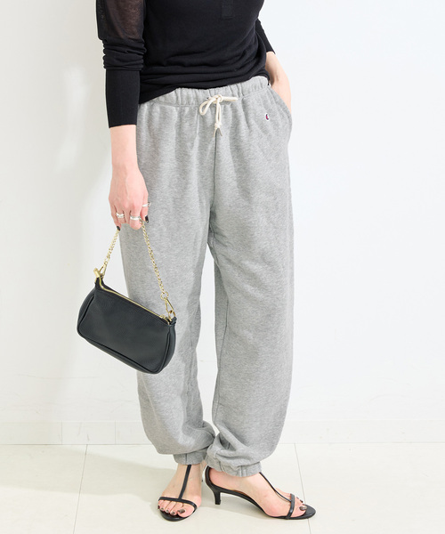 Champion(チャンピオン)の「ウォッシャブル / Champion/チャンピオン スウェットパンツ(その他パンツ・レディース・ブラック/チャコールグレー/ナチュラル・MEDIUM)」の2枚目の写真