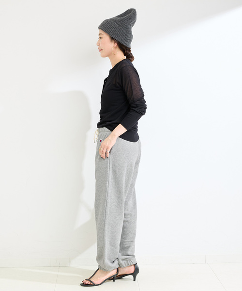 Champion(チャンピオン)の「ウォッシャブル / Champion/チャンピオン スウェットパンツ(その他パンツ・レディース・ブラック/チャコールグレー/ナチュラル・MEDIUM)」の19枚目の写真