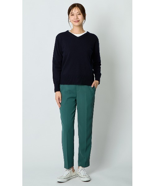 AOYAMA（アオヤマ）の「わたしの推しパン　テーパードパンツ（その他パンツ・レディース・ダークグリーン・LL/L/M/S）」の3枚目の写真