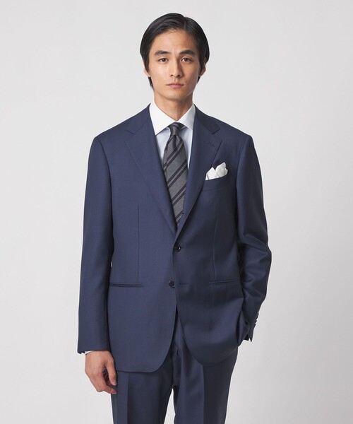 UNITED ARROWS(ユナイテッドアローズ)の「イージーケア AG グレンプレイド セミワイド クレリックカラーシャツ 抗菌防臭(ビジネスシャツ・メンズ・ライトグレー・41cm/38cm/39cm/40cm)」の12枚目の写真