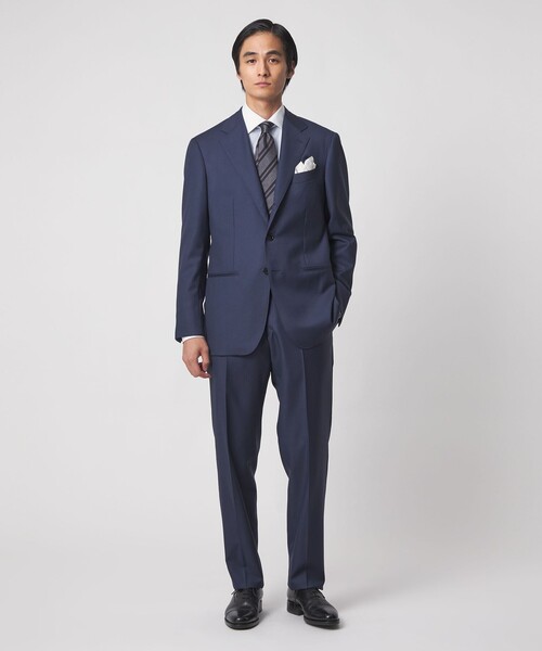 UNITED ARROWS(ユナイテッドアローズ)の「イージーケア AG グレンプレイド セミワイド クレリックカラーシャツ 抗菌防臭(ビジネスシャツ・メンズ・ライトグレー・41cm/38cm/39cm/40cm)」の13枚目の写真