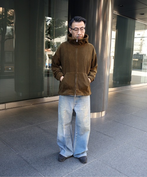 セール】MANYMENMANYMINDS / 裏ボアジャガードZIPパーカー（パーカー