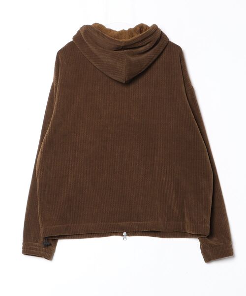 many men many mind（メニーメンメニーマインド）の「MANYMENMANYMINDS / 裏ボアジャガードZIPパーカー（パーカー・メンズ・ブラック/カーキ・MEDIUM/LARGE）」の8枚目の写真