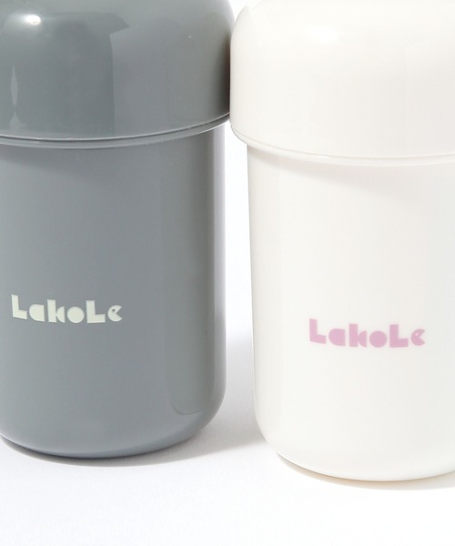 LAKOLE（ラコレ）の「【らこれキッズ】ブロックロゴおしぼり&ケース /599202（お弁当箱・キッズ・チャコール/アイボリー・FREE）」の21枚目の写真