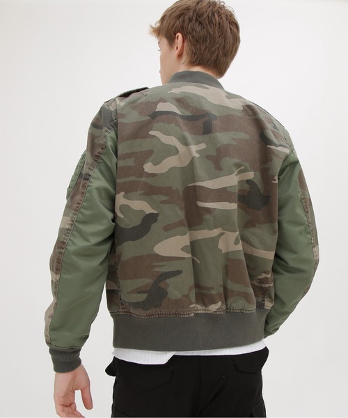 WEB&DEPOT限定》CAMOUFLAGE L-2B / カモフラージュ L-2B / AVIREX