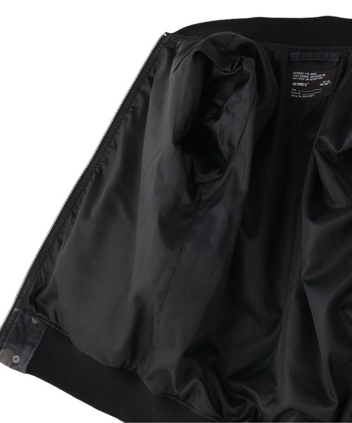 AVIREX（アヴィレックス）の「《WEB&DEPOT限定》CAMOUFLAGE L-2B / カモフラージュ L-2B / AVIREX / アヴィレックス（MA-1・メンズ・グレー系カモフラージュ/グリーン系カモフラージュ・MEDIUM/LARGE/X-LARGE/XX-LARGE）」の12枚目の写真