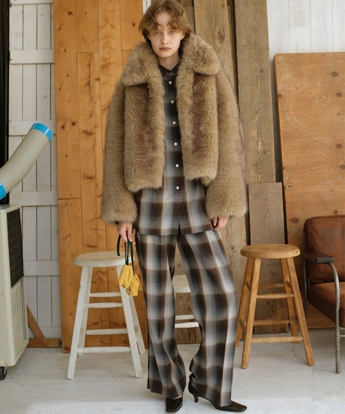 Egg Fur Coat（ムートンコート）｜leinwande（ラインヴァンド）の