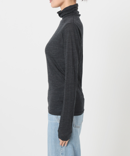 セール】《追加》Super120's ウールタートルプルオーバー（Tシャツ