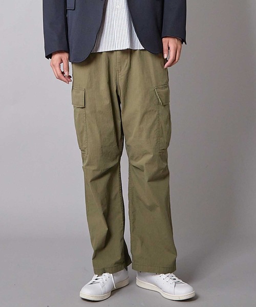 UNION STATION（ユニオンステーション）の「リラックスフィットイージーカーゴパンツ（カーゴパンツ・メンズ・カーキ/ブラック/ブラウン・M/L/S）」の3枚目の写真