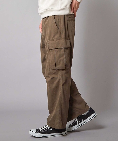 UNION STATION（ユニオンステーション）の「リラックスフィットイージーカーゴパンツ（カーゴパンツ・メンズ・カーキ/ブラック/ブラウン・M/L/S）」の5枚目の写真
