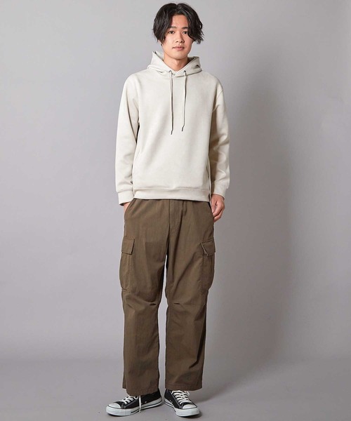 UNION STATION（ユニオンステーション）の「リラックスフィットイージーカーゴパンツ（カーゴパンツ・メンズ・カーキ/ブラック/ブラウン・M/L/S）」の8枚目の写真