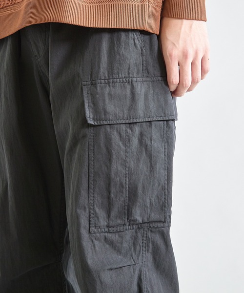 UNION STATION（ユニオンステーション）の「リラックスフィットイージーカーゴパンツ（カーゴパンツ・メンズ・カーキ/ブラック/ブラウン・M/L/S）」の16枚目の写真