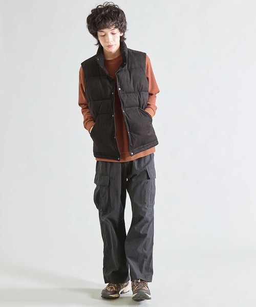 UNION STATION（ユニオンステーション）の「リラックスフィットイージーカーゴパンツ（カーゴパンツ・メンズ・カーキ/ブラック/ブラウン・M/L/S）」の18枚目の写真