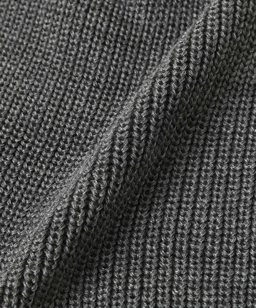 KIJIMA TAKAYUKI（キジマ　タカユキ）の「KIJIMA TAKAYUKI KNIT DECK CAP MKNY252901（ニットキャップ/ビーニー・レディース・ベージュ/グレー/ブラック・ONE SIZE）」の10枚目の写真