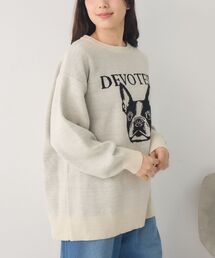 RETRO GIRL | アソートモチーフジャガードNT(ニット/セーター)