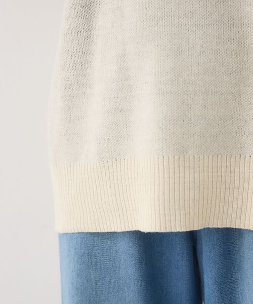 RETRO GIRL（レトロガール）の「アソートモチーフジャガードNT（ニット/セーター・レディース・ライトグレー/ブルー/オフホワイト/ブラウン・FREE）」の18枚目の写真