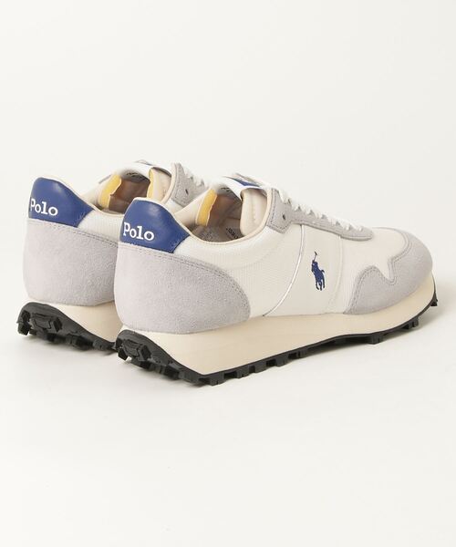 POLO RALPH LAUREN（ポロ ラルフ ローレン）の「ポロ ラルフ ローレン PRL TRAIL 125 PRL トレイル 125  スニーカー（スニーカー・レディース・ホワイト×グレー/ホワイト×ネイビー・50/60/70/40）」の3枚目の写真
