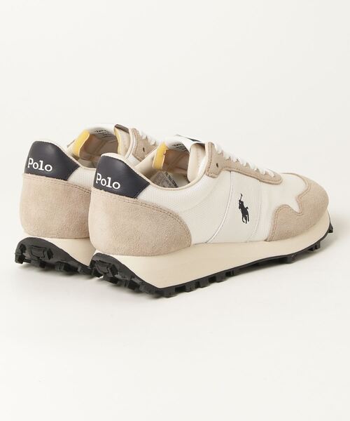 POLO RALPH LAUREN（ポロ ラルフ ローレン）の「ポロ ラルフ ローレン PRL TRAIL 125 PRL トレイル 125  スニーカー（スニーカー・レディース・ホワイト×グレー/ホワイト×ネイビー・50/60/70/40）」の5枚目の写真