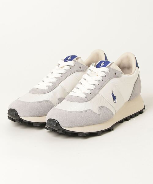 POLO RALPH LAUREN（ポロ ラルフ ローレン）の「ポロ ラルフ ローレン PRL TRAIL 125 PRL トレイル 125  スニーカー（スニーカー・レディース・ホワイト×グレー/ホワイト×ネイビー・50/60/70/40）」の10枚目の写真