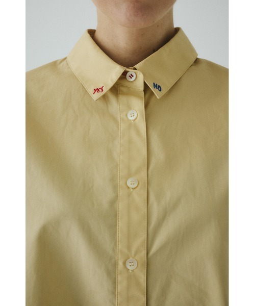 HeRIN.CYE（ヘリンドットサイ）の「Yes or No shirt　　イエスノーシャツ（シャツ/ブラウス・レディース・ピンク/イエロー/ブルー・FREE）」の18枚目の写真