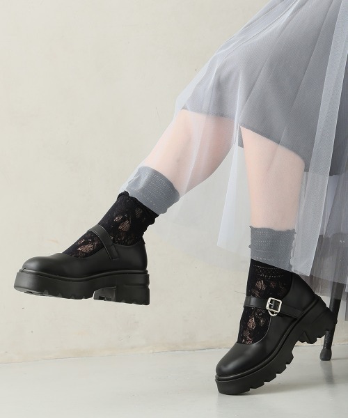 DEMETER（デメテル）の「厚底 タンクソール ストラップパンプス（パンプス・レディース・ブラック/ブラック系その他・S/M/L/LL）」の22枚目の写真