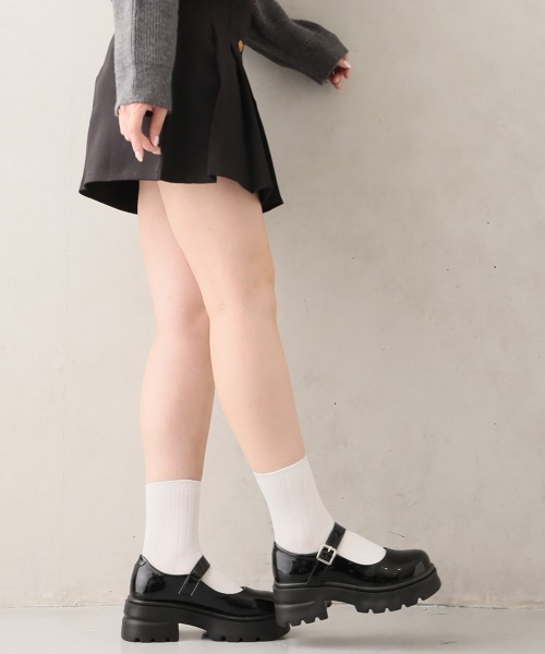 DEMETER（デメテル）の「厚底 タンクソール ストラップパンプス（パンプス・レディース・ブラック/ブラック系その他・S/M/L/LL）」の11枚目の写真