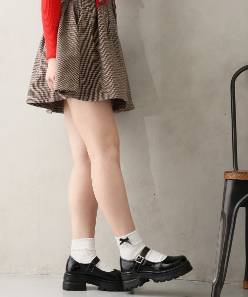 DEMETER（デメテル）の「厚底 タンクソール ストラップパンプス（パンプス・レディース・ブラック/ブラック系その他・S/M/L/LL）」の6枚目の写真