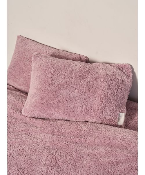 gelato pique Sleep(ジェラートピケスリープ)の「【Sleep】モコモコ ピローケース(寝具・レディース・オフホワイト/グレー/ピンク・F)」の4枚目の写真