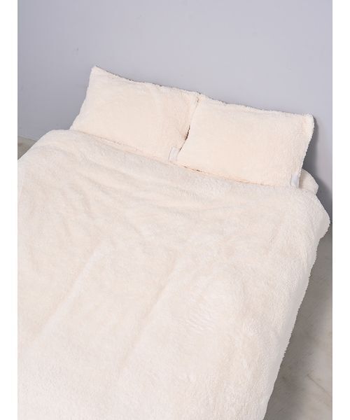 gelato pique Sleep(ジェラートピケスリープ)の「【Sleep】モコモコ ピローケース(寝具・レディース・オフホワイト/グレー/ピンク・F)」の12枚目の写真