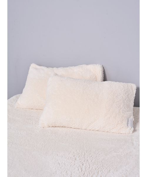 gelato pique Sleep(ジェラートピケスリープ)の「【Sleep】モコモコ ピローケース(寝具・レディース・オフホワイト/グレー/ピンク・F)」の22枚目の写真