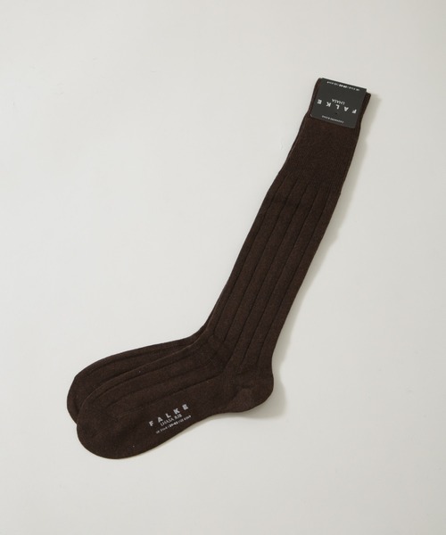 FALKE(ファルケ)の「FALKE/LHASA RIB Knee-High Socks(ソックス/靴下・メンズ・ブラック/チャコール/ブラウン・FREE)」の3枚目の写真
