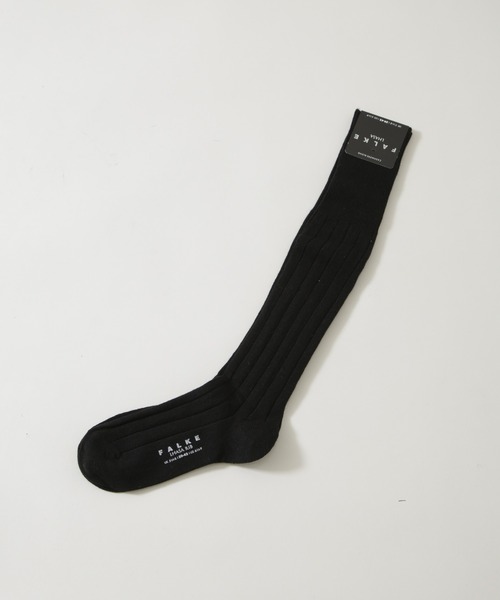 FALKE(ファルケ)の「FALKE/LHASA RIB Knee-High Socks(ソックス/靴下・メンズ・ブラック/チャコール/ブラウン・FREE)」の4枚目の写真
