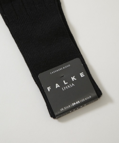 FALKE(ファルケ)の「FALKE/LHASA RIB Knee-High Socks(ソックス/靴下・メンズ・ブラック/チャコール/ブラウン・FREE)」の9枚目の写真