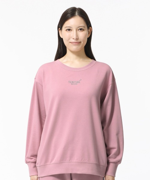 BAKUNE スウェット ウィメンズ ロングスリーブ クルーネック（ルーム