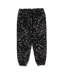 MARBLING CAMO JOGGER SWEAT PANTS