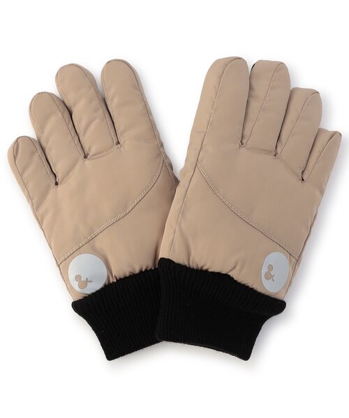 Ampersand（アンパサンド）の「【ジュニア対応】撥水あったか手袋（手袋・キッズ・エメラルド/ベージュ/チャコール/ラベンダー・95/120/140）」の3枚目の写真