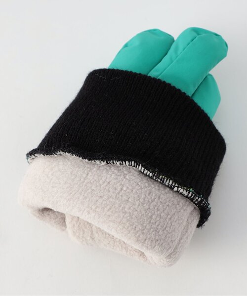 Ampersand（アンパサンド）の「【ジュニア対応】撥水あったか手袋（手袋・キッズ・エメラルド/ベージュ/チャコール/ラベンダー・95/120/140）」の7枚目の写真