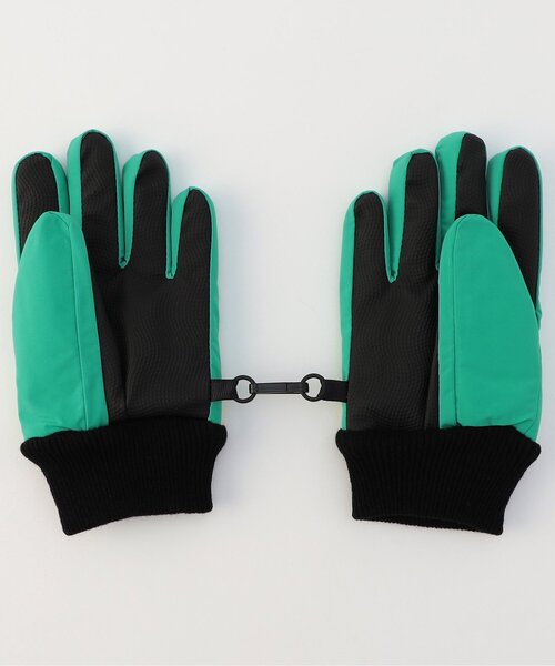 Ampersand（アンパサンド）の「【ジュニア対応】撥水あったか手袋（手袋・キッズ・エメラルド/ベージュ/チャコール/ラベンダー・95/120/140）」の8枚目の写真