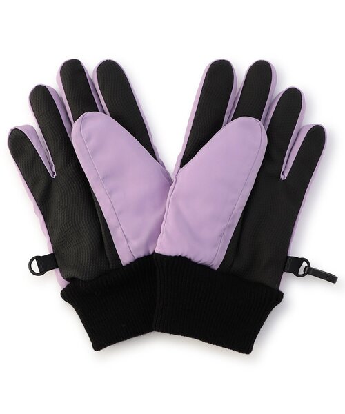 Ampersand（アンパサンド）の「【ジュニア対応】撥水あったか手袋（手袋・キッズ・エメラルド/ベージュ/チャコール/ラベンダー・95/120/140）」の19枚目の写真