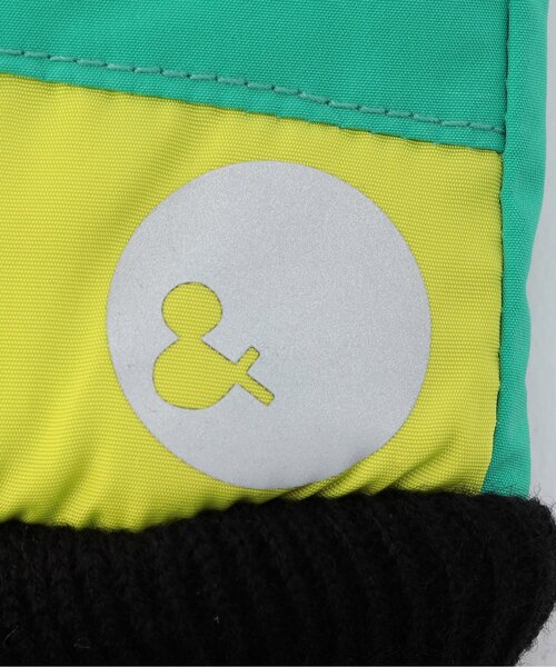 Ampersand（アンパサンド）の「【ジュニア対応】撥水あったか手袋（手袋・キッズ・エメラルド/ベージュ/チャコール/ラベンダー・95/120/140）」の10枚目の写真