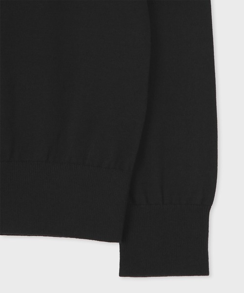 PS Paul Smith（ピーエスポールスミス）の「"Sports Stripe" ジップアップニット / 252400 486Z（ニット/セーター・メンズ・ブラック・MEDIUM/LARGE/X-LARGE）」の3枚目の写真