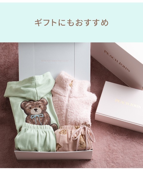 新品未開封　ピーチジョン　松島聡　コラボ　くまスウェットパーカーセット　サイズ2 PEACH JOHN（ピーチジョン）の「くまスウェットパーカーセット（ルーム