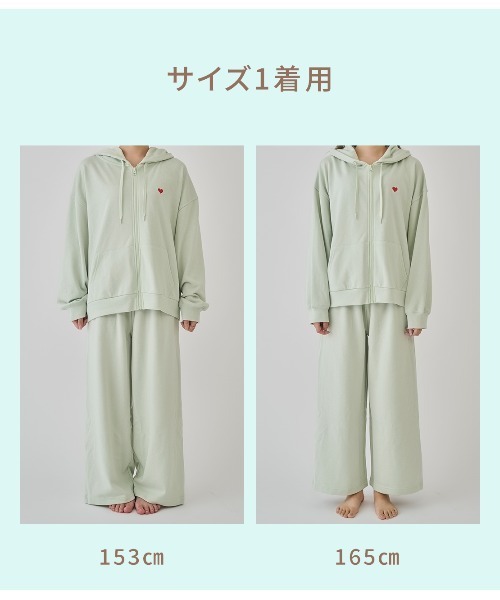 ⭐︎新品未開封⭐︎ピーチジョン くまスウェットパーカーセット　サイズ1 松島聡 PEACH JOHN（ピーチジョン）の「くまスウェットパーカーセット（ルーム