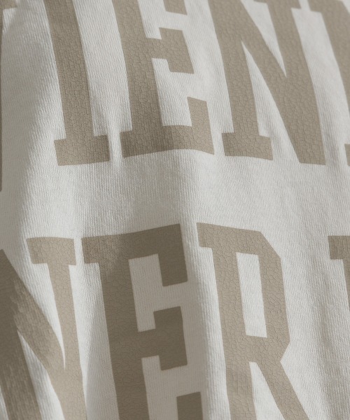 enhaut(アンオート)の「ピグメントOE天竺 ロゴプリント 袖ボリュームTシャツ VIENNA ロンT(Tシャツ/カットソー・レディース・アイボリー/グレイッシュベージュ/チャコールグレー/バーガンディー/ネイビー・FREE)」の20枚目の写真