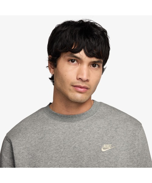 NIKE（ナイキ）の「ナイキ NIKE ナイキ クラブ BB ネオ バーシティ L/S クルー（その他トップス・メンズ・グレー/ダークグレー/ブラック・S/M/L/LL/3L）」の18枚目の写真