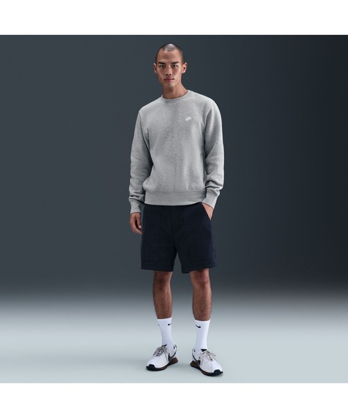 NIKE（ナイキ）の「ナイキ NIKE ナイキ クラブ BB ネオ バーシティ L/S クルー（その他トップス・メンズ・グレー/ダークグレー/ブラック・S/M/L/LL/3L）」の5枚目の写真