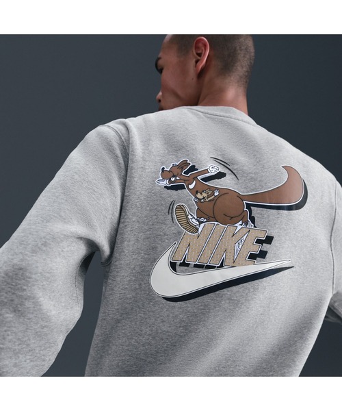 NIKE（ナイキ）の「ナイキ NIKE ナイキ クラブ BB ネオ バーシティ L/S クルー（その他トップス・メンズ・グレー/ダークグレー/ブラック・S/M/L/LL/3L）」の7枚目の写真