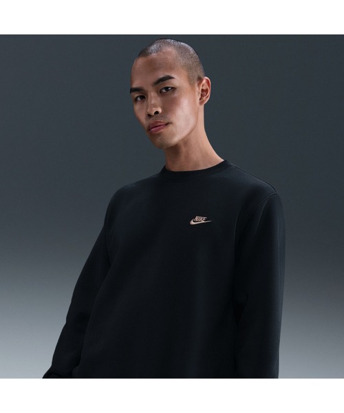 NIKE（ナイキ）の「ナイキ NIKE ナイキ クラブ BB ネオ バーシティ L/S クルー（その他トップス・メンズ・グレー/ダークグレー/ブラック・S/M/L/LL/3L）」の12枚目の写真