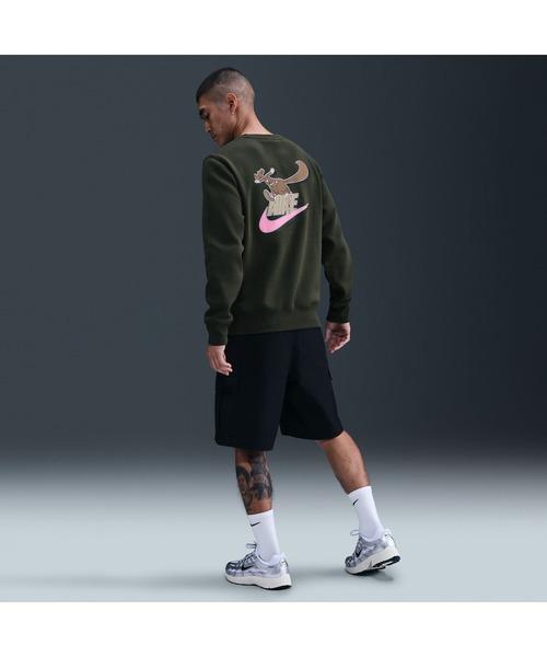 NIKE（ナイキ）の「ナイキ NIKE ナイキ クラブ BB ネオ バーシティ L/S クルー（その他トップス・メンズ・グレー/ダークグレー/ブラック・S/M/L/LL/3L）」の14枚目の写真